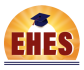 Logo avec soleil, texte "EHES" et toque d'étudiant.